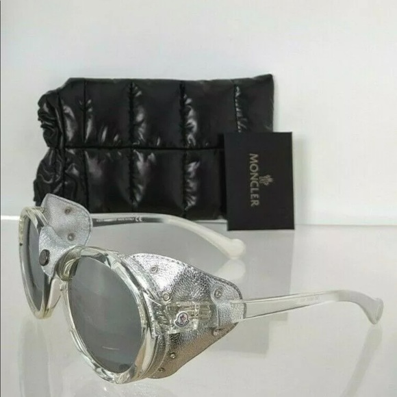Brand New Authentic Moncler Sunglasses MR MONCLER ML 0046 26C 0046 52mm Frame - Picture 4 of 4